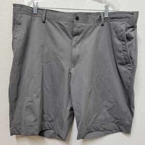 Kenneth Cole AWEARNESS Men's Gray Slim Fit Performance Hybrid Shorts 42